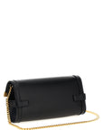 Balmain Black Calfskin Clutch Bag