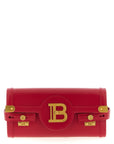 Balmain Fuchsia Calfskin Clutch Bag
