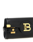 Balmain Black Calfskin Clutch Bag