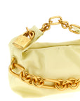 Balmain Bicolor Calfskin Handbag