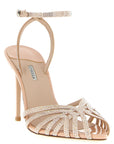 LE SILLA Multicolor Goatskin Stiletto Heel Sandals