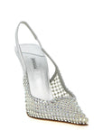 LE SILLA Silver Polyester High Heel Pumps