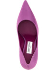 Jimmy Choo Purple Tencel High Heel Pumps