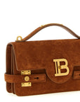 Balmain Brown Calfskin Handbag