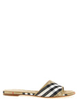 Burberry Beige Polyester Slides