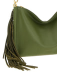 Furla Bicolor Lamb Leather Shoulder Bag