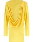 Jacquemus Bicolor Viscose Short Dress