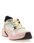 Jimmy Choo Multicolor Tencel Athletic Sneakers