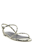 Staud Bicolor Cowhide Flat Sandals