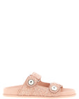 Jimmy Choo Multicolor Tencel Slides