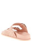 Jimmy Choo Multicolor Tencel Slides