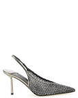 LE SILLA Gray Polyester High Heel Pumps