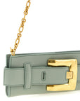 Balmain Bicolor Calfskin Clutch Bag
