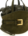 Balmain Bicolor Calfskin Handbag