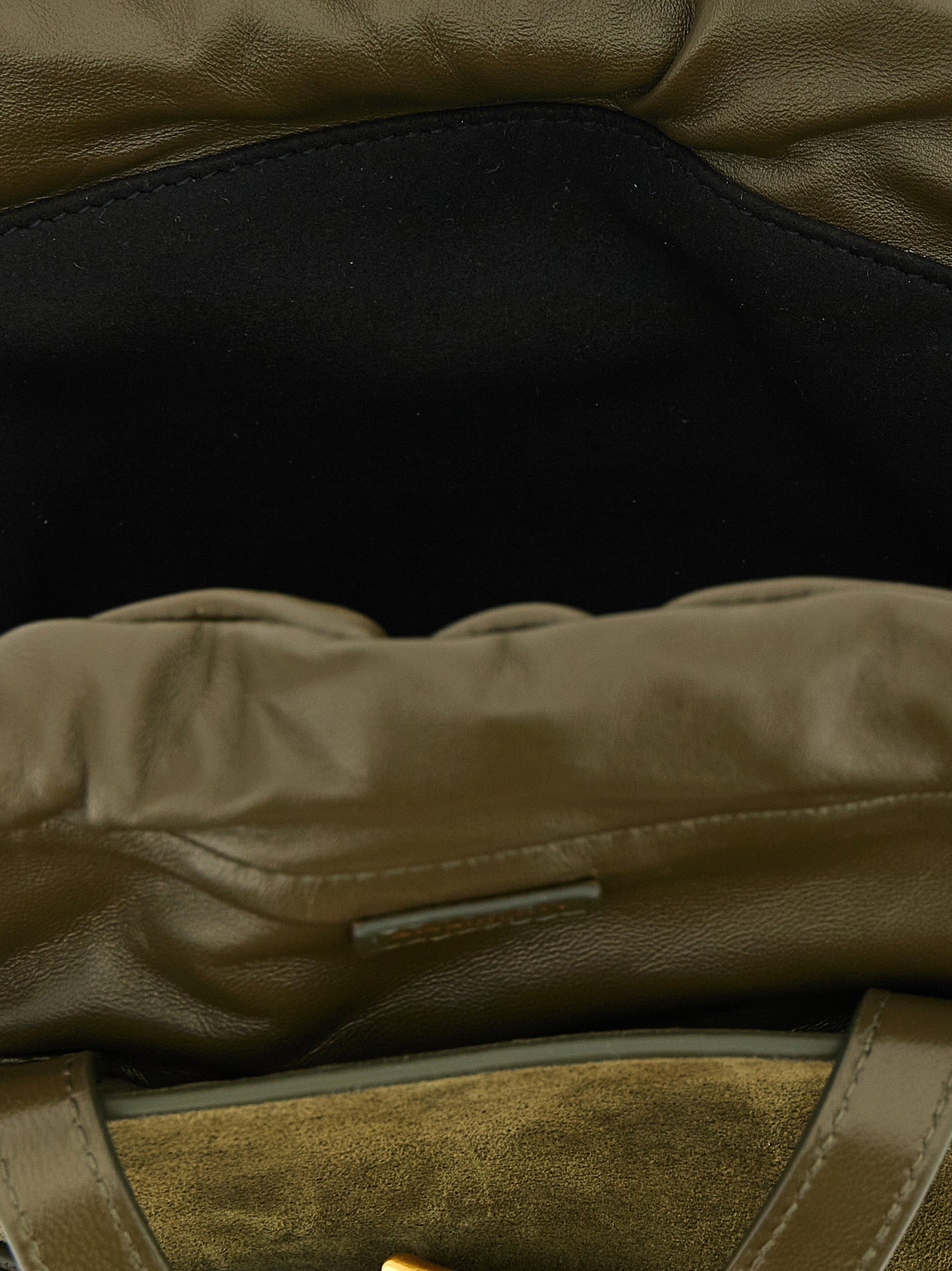 Balmain Bicolor Calfskin Handbag