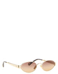 Chloé Multicolor Metal Sunglasses