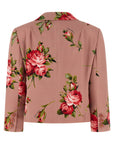 Dolce & Gabbana Multicolor Silk Blazer