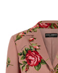 Dolce & Gabbana Multicolor Silk Blazer