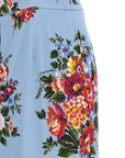 Dolce & Gabbana Blue Viscose Midi Dress