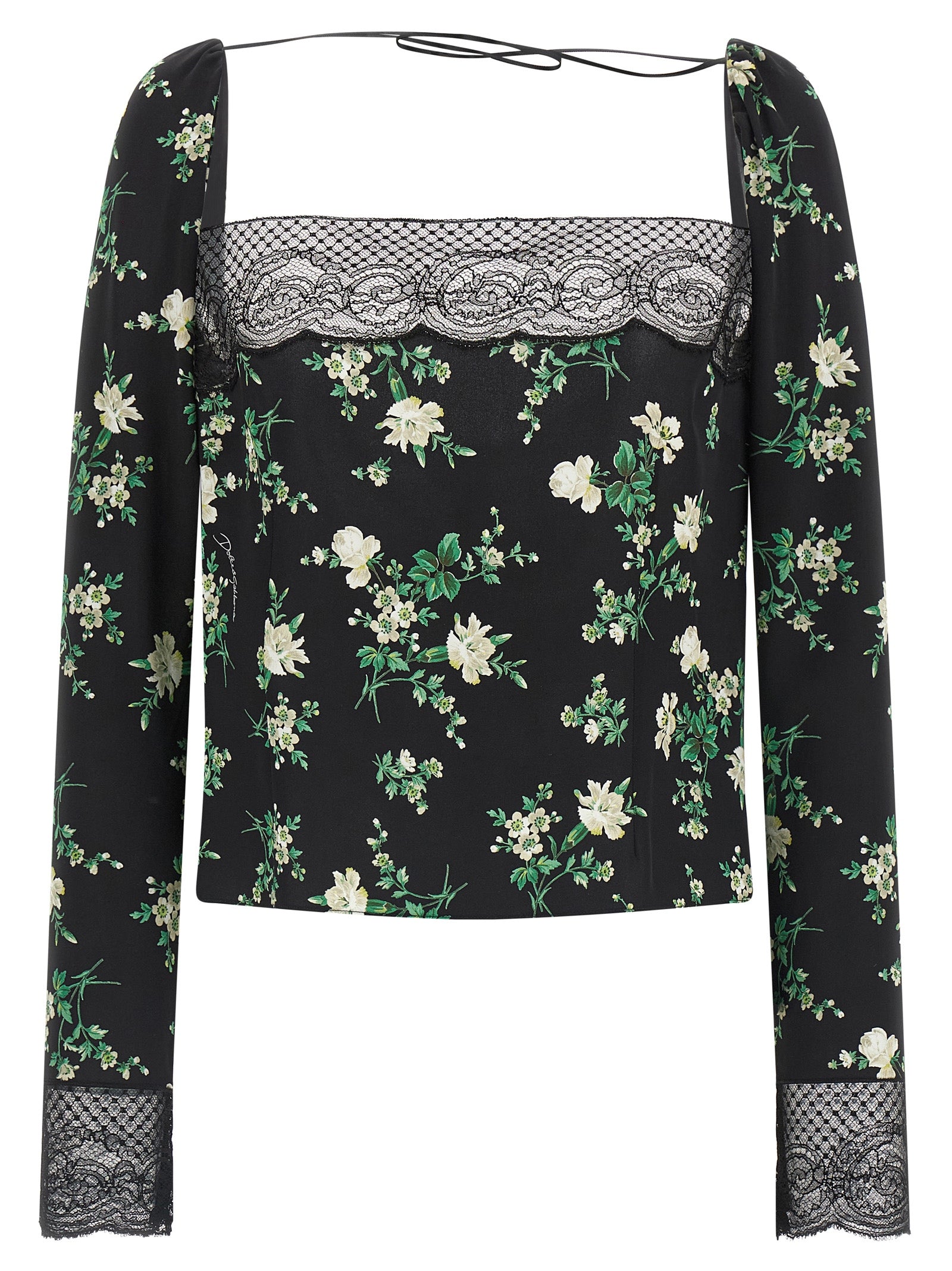 Dolce &amp; Gabbana Black Sisal Tank Tops