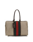 Gucci Beige Cotton Shoulder Bag
