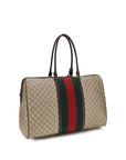 Gucci Beige Cotton Shoulder Bag