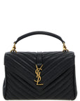 Saint Laurent Black Calfskin Crossbody Bag