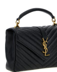 Saint Laurent Black Calfskin Crossbody Bag