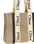 Chloé Beige Calfskin Tote Bag