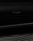 Saint Laurent Black Calfskin Clutch Bag