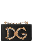 Dolce & Gabbana Black Calfskin Crossbody Bag