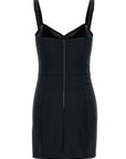 Dolce & Gabbana Black Polyester Short Dress