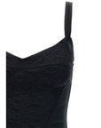 Dolce & Gabbana Black Polyester Short Dress