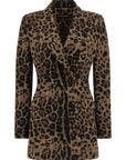 Dolce & Gabbana Brown Viscose Blazer