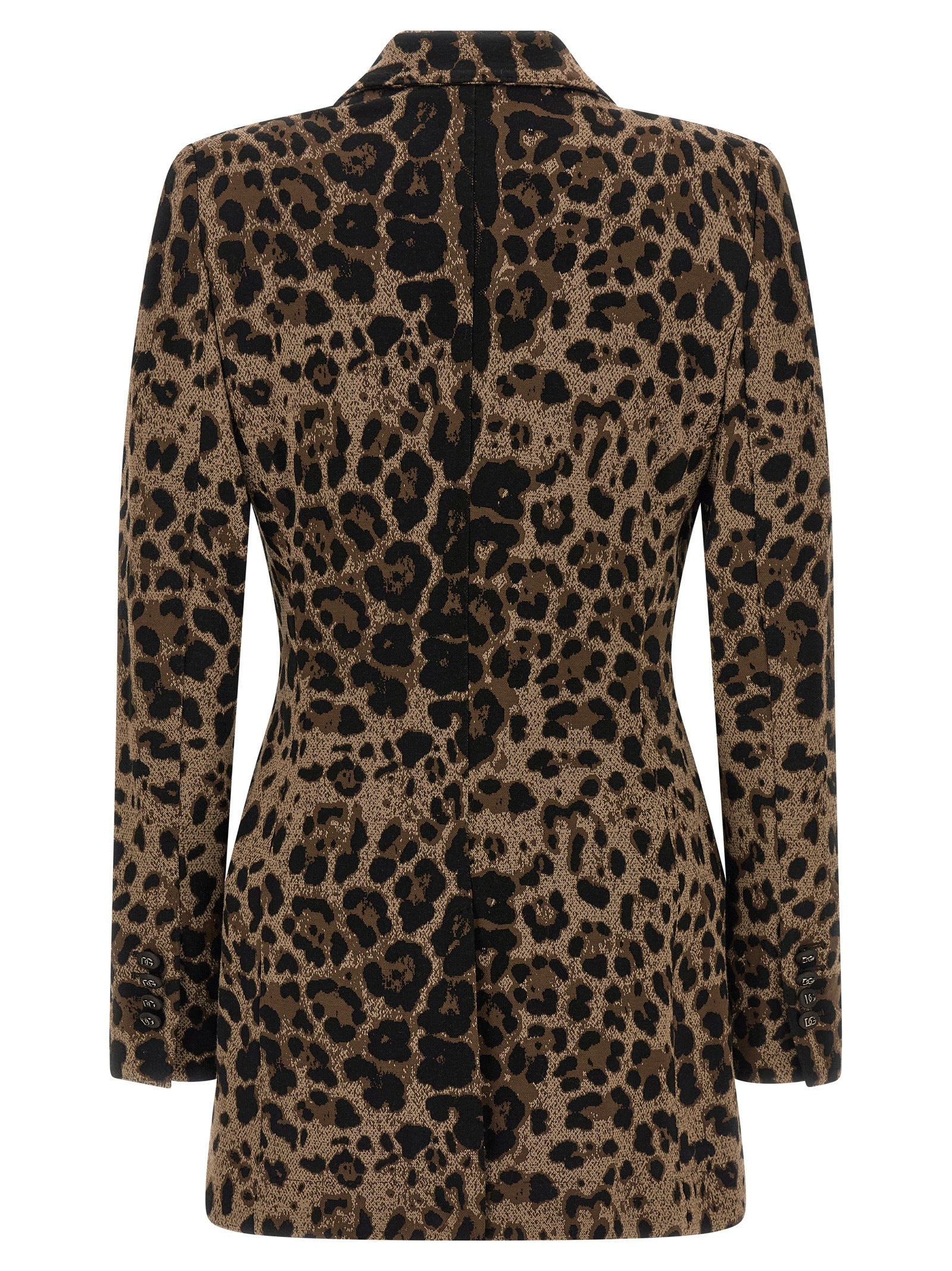Dolce &amp; Gabbana Brown Viscose Blazer