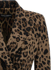 Dolce & Gabbana Brown Viscose Blazer