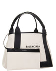 Balenciaga Bicolor Canvas Tote Bag
