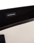 Balenciaga Bicolor Canvas Tote Bag