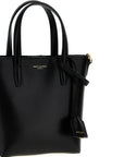 Saint Laurent Black Calfskin Tote Bag