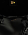 Saint Laurent Black Calfskin Tote Bag