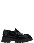 Alexander Wang Black Cowhide Slip-On Loafers