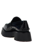 Alexander Wang Black Cowhide Slip-On Loafers