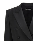Dolce & Gabbana Black Virgin Wool Blazer