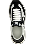 Dolce & Gabbana Bicolor Calfskin Athletic Sneakers