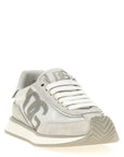 Dolce & Gabbana White Calfskin Athletic Sneakers