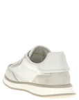 Dolce & Gabbana White Calfskin Athletic Sneakers