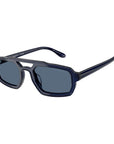Emporio Armani Blue Acetate Sunglasses