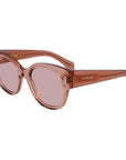 Ferragamo Transparent Acetate Sunglasses