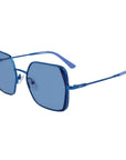 Karl Lagerfeld Blue Metal Sunglasses