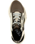 Fendi Multicolor Calf Leather Bos Taurus Athletic Sneakers